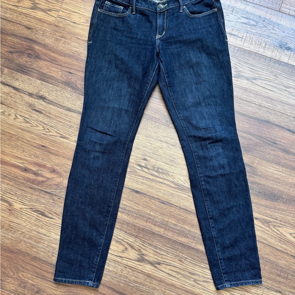 Abercrombie & Fitch Dark Blue Skinny Jeans